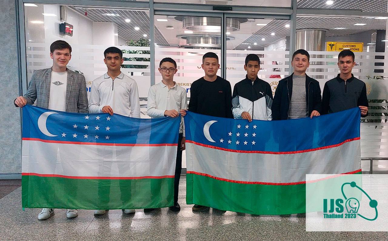 Сборная Узбекистана отправилась в Таиланд для участия в Международной олимпиаде естественных наук