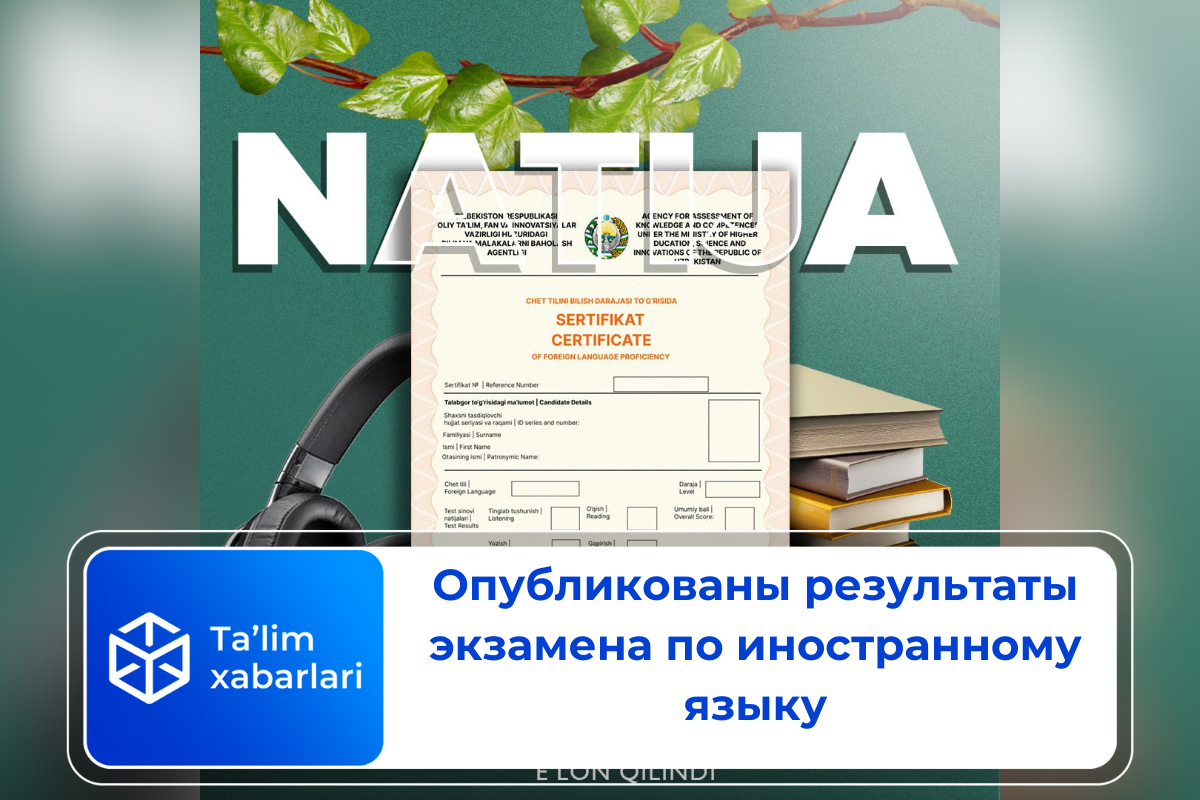 Опубликованы результаты экзамена по иностранному языку