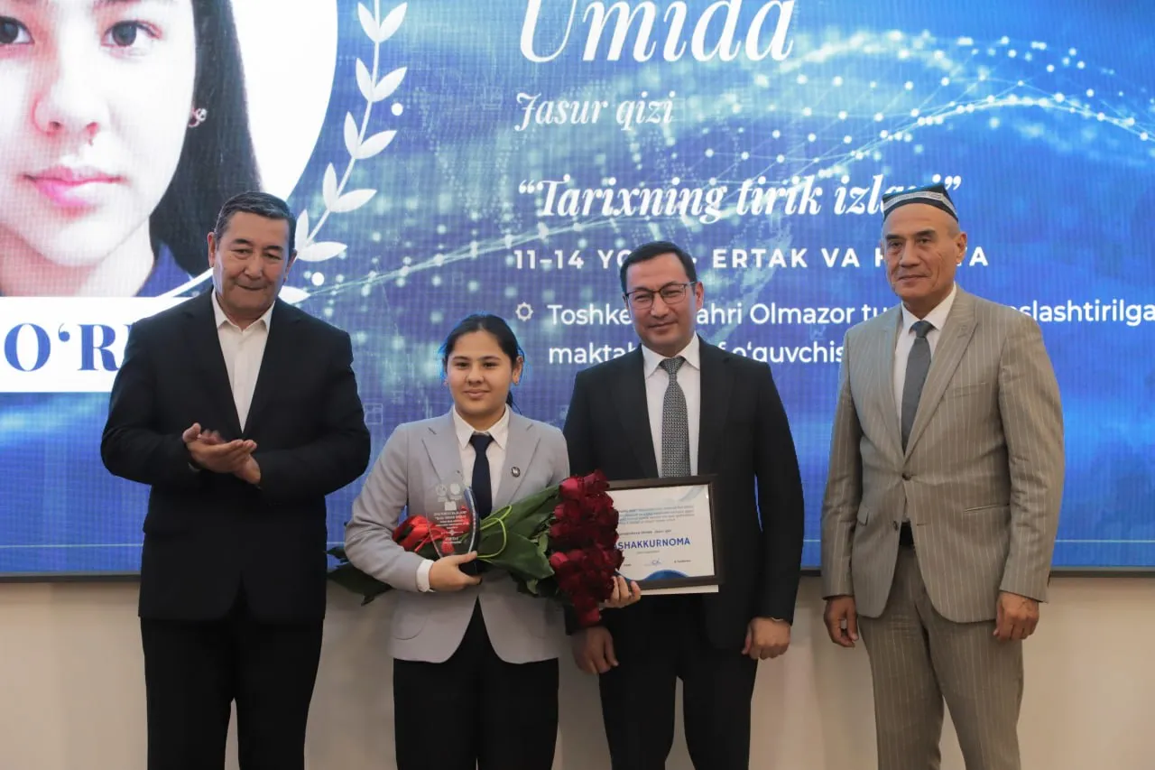 “Bolalar uchun eng yaxshi badiiy asar” tanlovi g‘oliblari taqdirlandi