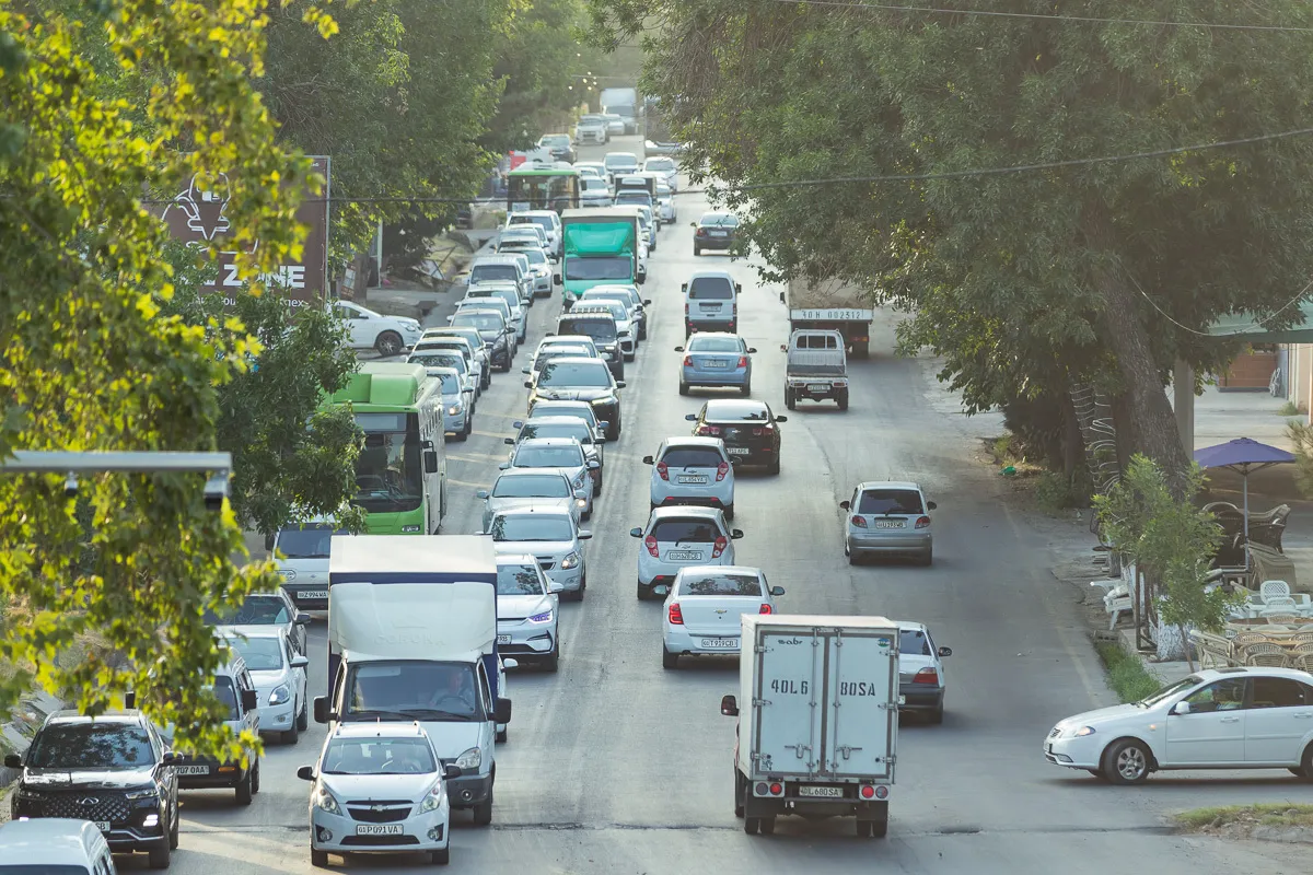 Toshkentda yangi o‘quv yilining ilk kunida avtomobillar oqimi 30 foizga oshgan