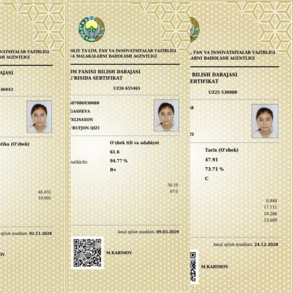 “Maqsad sari qat’iyat bilan intilsangiz, har qanday cho‘qqini zabt etish mumkin” — milliy sertifikat sohibasi bilan suhbat