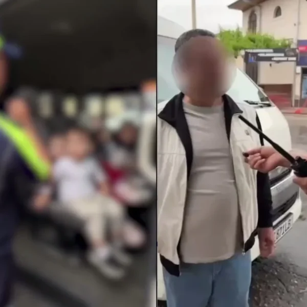 Samarqandda 24 nafar bog‘cha bolasini bitta mashinada tashigan haydovchi aniqlandi