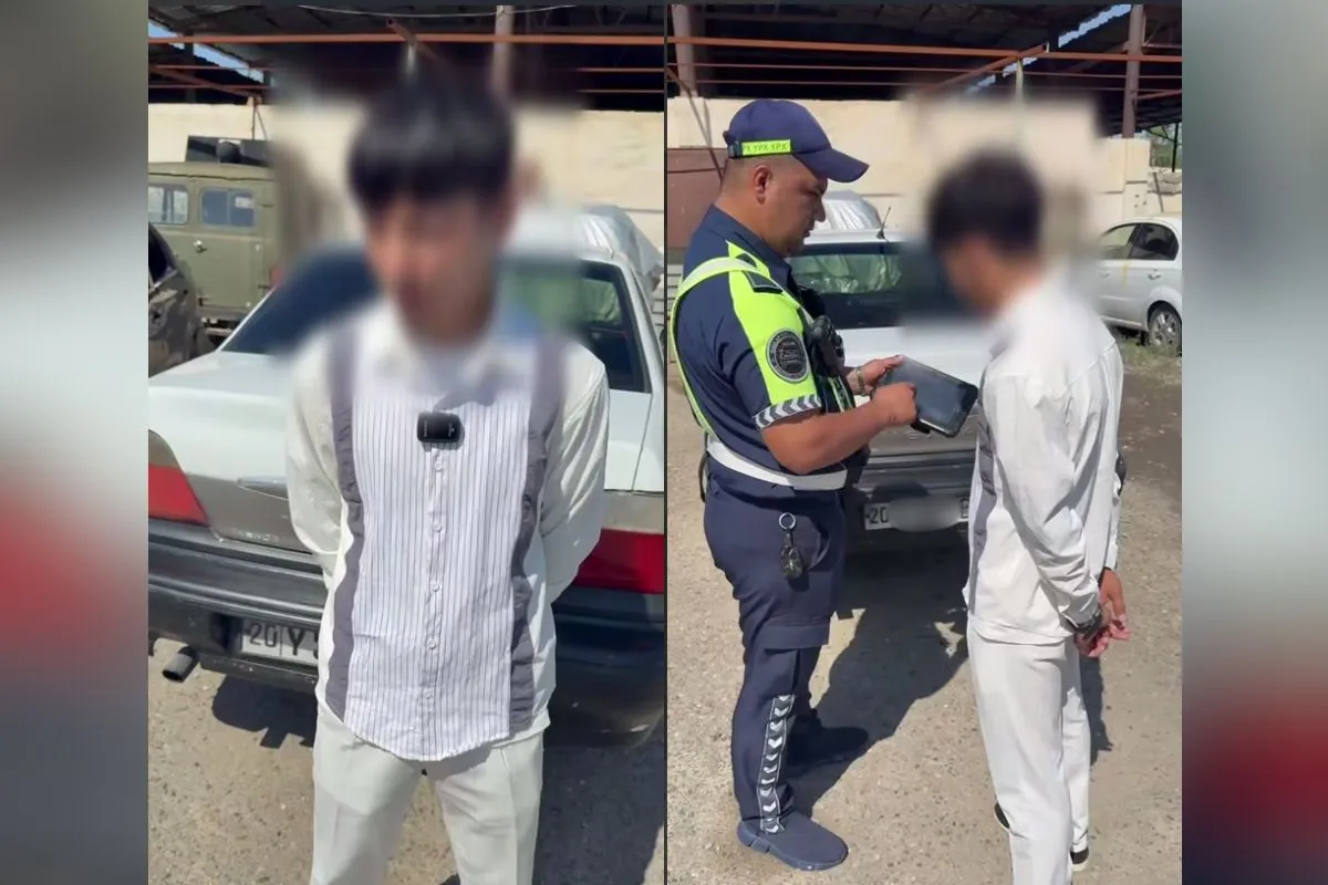 Sirdaryoda maktab o‘quvchisi “So‘nggi qo‘ng‘iroq” tadbiriga mashina boshqarib kelgani aniqlandi