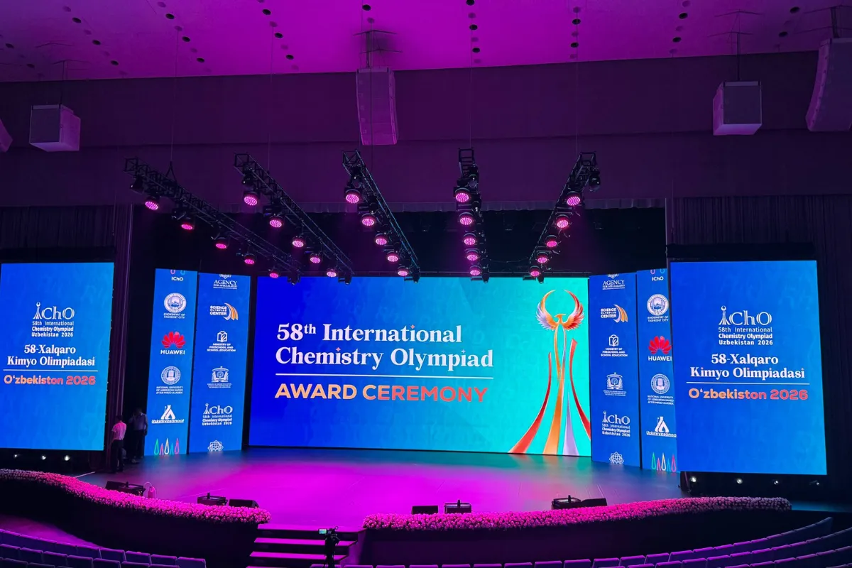 Xalqaro kimyo olimpiadasida o‘zbekistonlik o‘quvchilar 4 ta medalni qo‘lga kiritdi