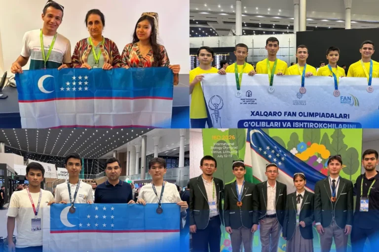 O‘zbekistonlik o‘quvchilar xalqaro nemis tili, biologiya, iqtisod va matematika olimpiadalarida sovrindor bo‘ldi