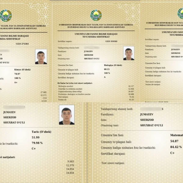 3 urinishdan so‘ng A natija: buxorolik 10-sinf o‘quvchisi milliy sertifikatlarga ega bo‘ldi