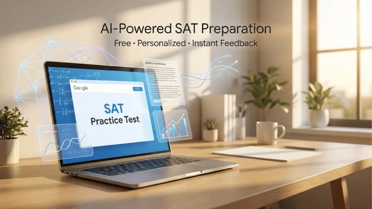 Endi ‘‘Gemini’’ orqali SAT imtihoniga bepul tayyorlanish mumkin