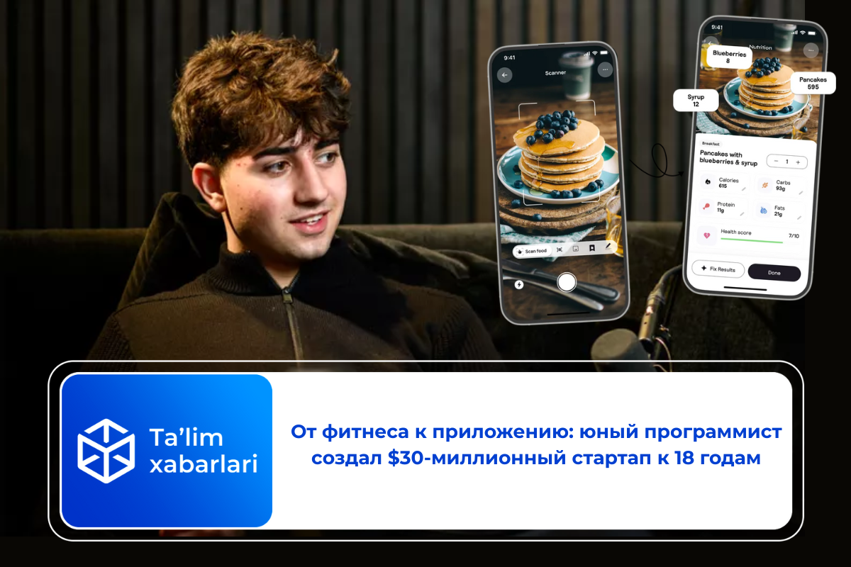 От фитнеса к приложению: юный программист создал $30-миллионный стартап к 18 годам