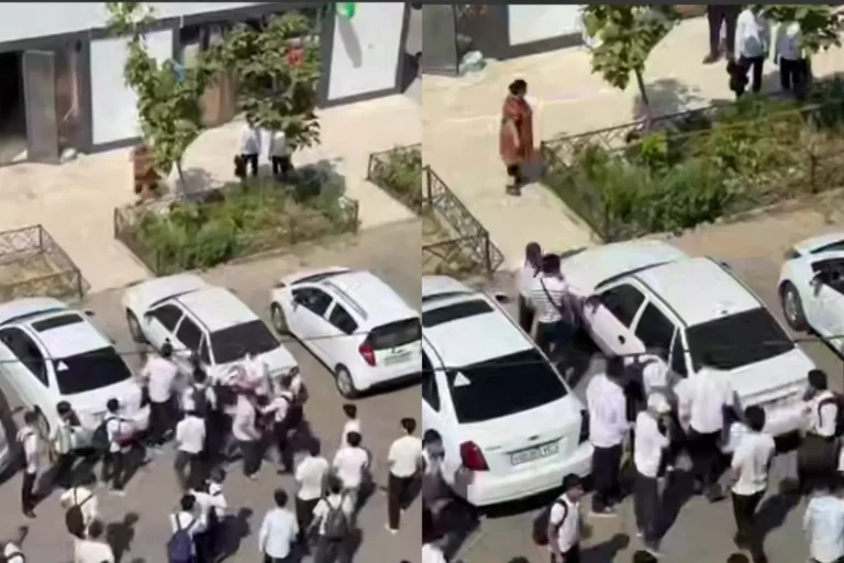 Toshkentdagi maktablardan birida o‘quvchilar janjallashgani aks etgan video tarqaldi