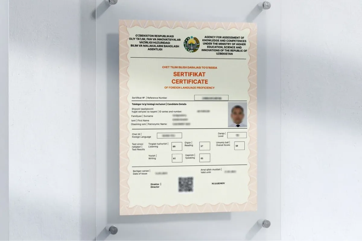 10-26-yanvar kunlari bo‘lib o‘tgan chet tili imtihoni natijalari e’lon qilindi