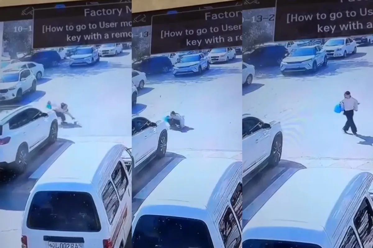 Andijonda “Chery” haydovchisi maktab o‘quvchisini urib yubordi (video)