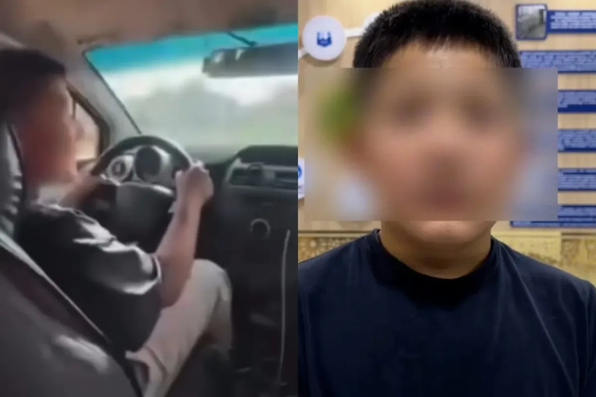 Surxondaryoda 5-sinf o‘quvchisi qo‘shnisining avtomobilini haydab, videosini ijtimoiy tarmoqlarga joyladi (video)