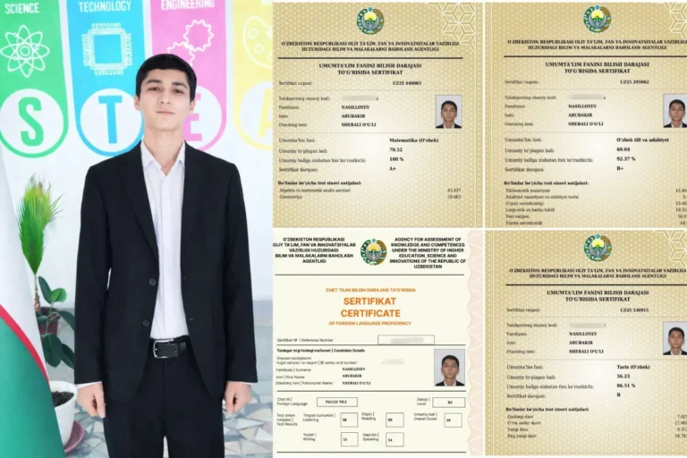 “Savollar qiyin bo‘lmaydi, tayyorgarlik yetarli bo‘lishi kerak” – 189 ballni naqd qilgan o‘quvchi