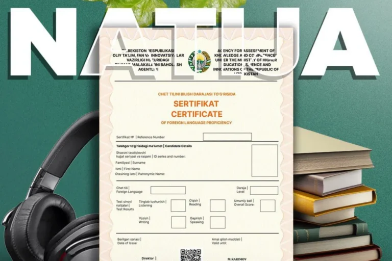 Mart oyida bo‘lib o‘tgan chet tili imtihoni natijalari ma’lum bo‘ldi