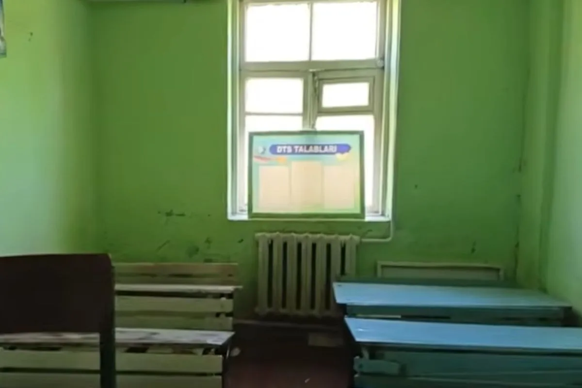 Quvadagi maktab filiali binosining yaroqsizligi sababli o‘quvchilar boshqa maktabga ko‘chirildi