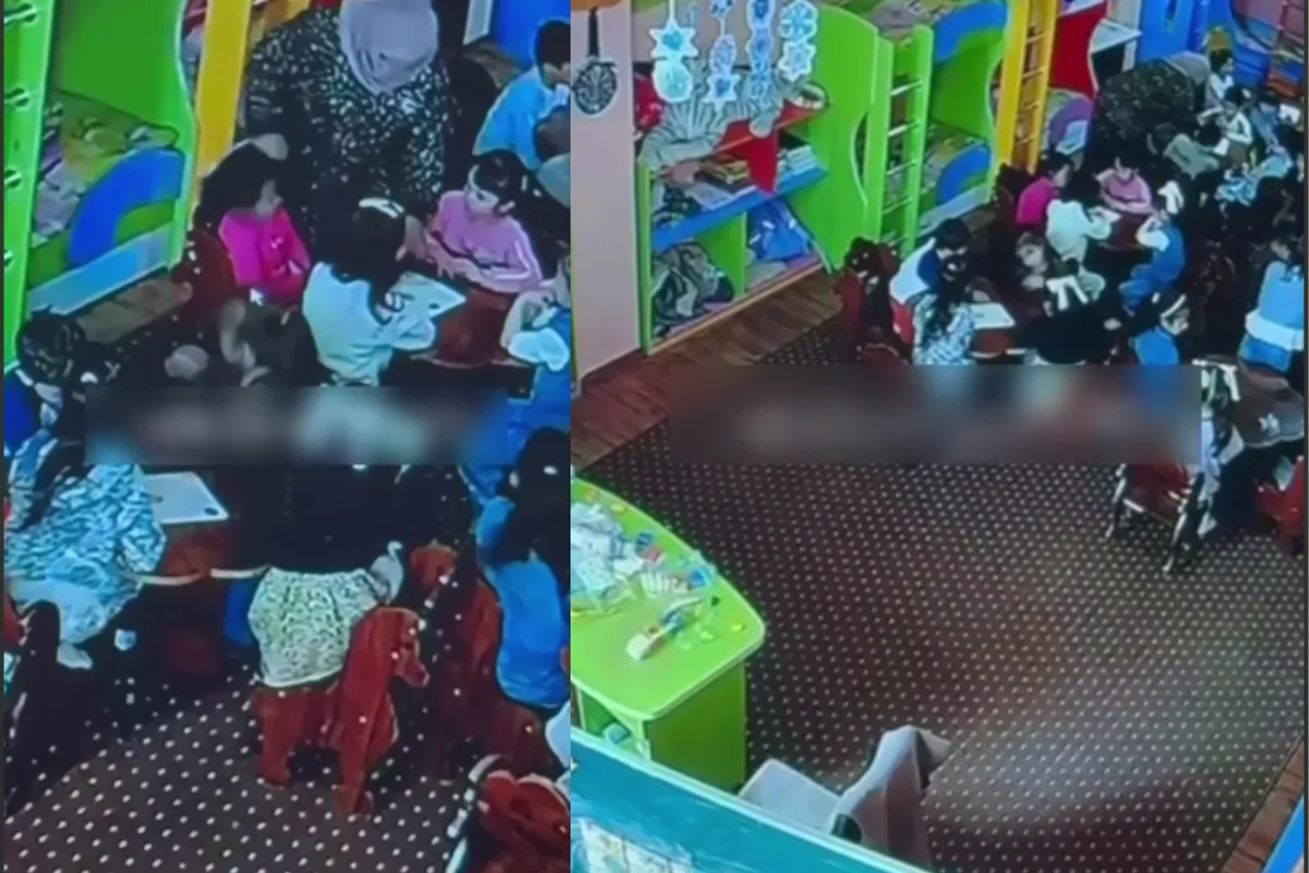 Samarqanddagi xususiy bog‘chada tarbiyachi bolaga musht tushirgani aytilmoqda