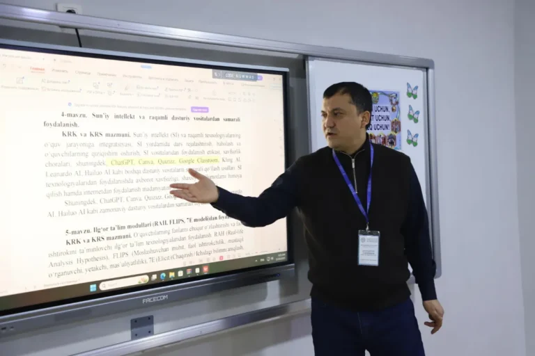 Andijonda ijod maktabi o‘qituvchisi 3 ming dollarga yaqin maosh olmoqda