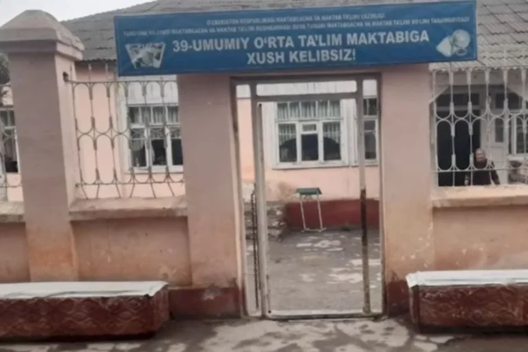 Quvadagi maktab filiali binosining yaroqsizligi sababli o‘quvchilar boshqa maktabga ko‘chirildi
