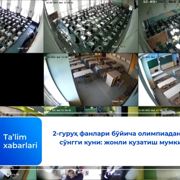 2-гуруҳ фанлари бўйича олимпиаданинг сўнгги куни: жонли кузатиш мумкин