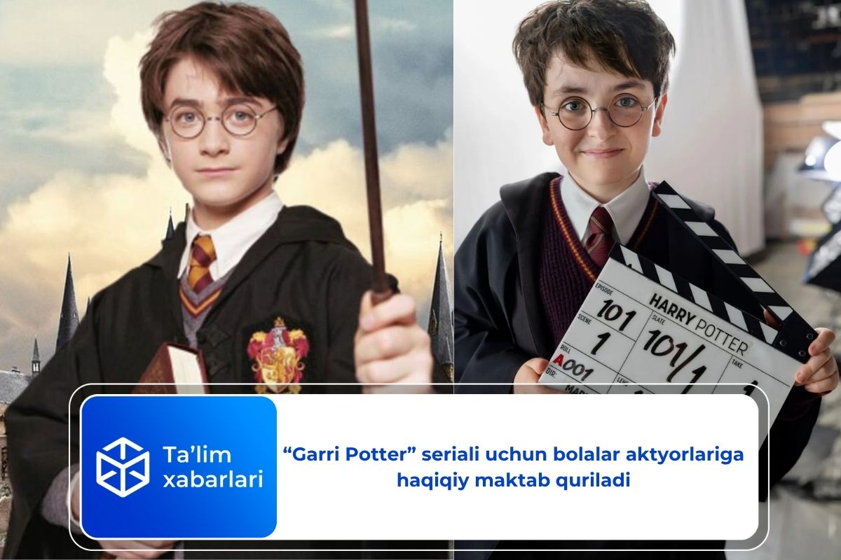 “Garri Potter” seriali uchun bolalar aktyorlariga haqiqiy maktab quriladi