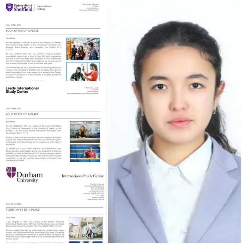 “Ilmga tikilgan sarmoya — eng zo‘r sarmoya”: 5 ta sertifikat va 3 ta TOP-100 universitetning “foundation” dasturiga qabul qilingan o‘quvchi bilan suhbat