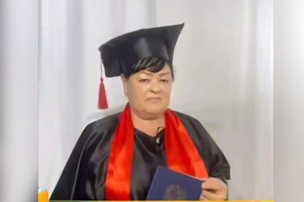 Qashqadaryoda 63 yoshli ayol oliy taʼlimni tamomlab, bakalavr diplomini oldi