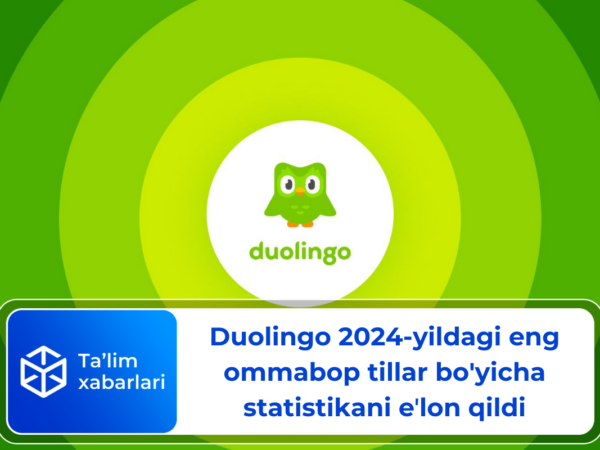 Duolingo 2024-yildagi eng ommabop tillar bo’yicha statistikani eʼlon qildi