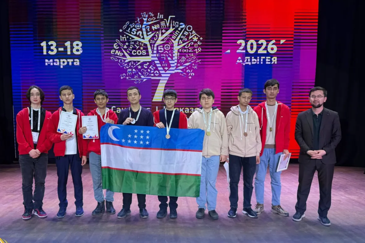 O‘zbekistonlik o‘quvchilar Kavkaz matematika olimpiadasida 7 ta medalni qo‘lga kiritdi