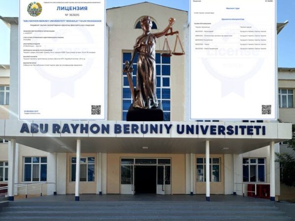 “To‘lov shartnomasini olmaslik tavsiya etiladi” – vazirlik Abu Rayhon Beruniy universitetiga hujjat topshirgan abituriyentlarni ogohlantirdi