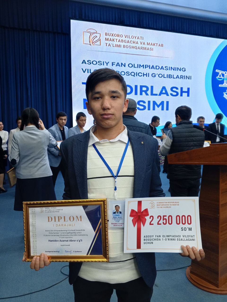 Buxorolik oʻquvchilar muddatidan avval kirish imtihonlaridan maksimal 189 ball yigʻdi