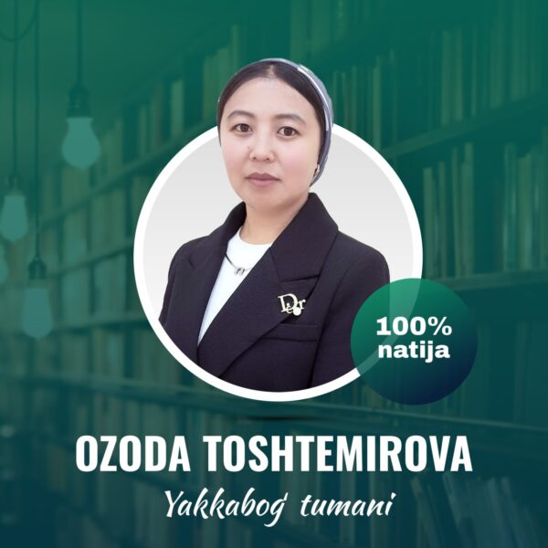 Attestatsiya imtihonlarida 100%lik natijani qo‘lga kiritgan pedagoglar e'lon qilindi