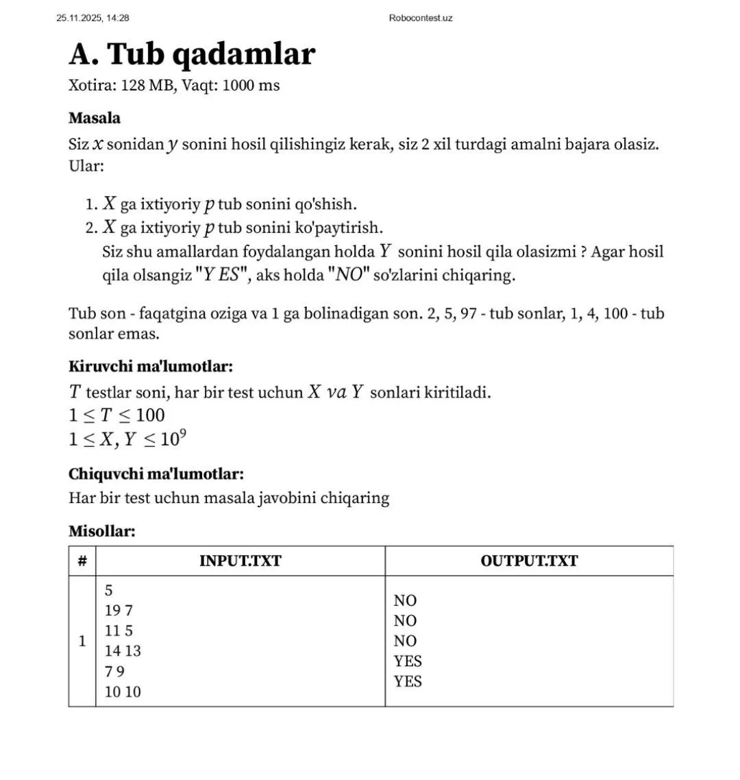 Kimyo, biologiya, fizika va informatika fanlaridan asosiy olimpiadaning 3-bosqich topshiriqlari e’lon qilindi