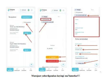 “Pedagog” platformasi orqali “Navbatdan tashqari” malaka toifasiga murojaat yuborish tartibi qanday?