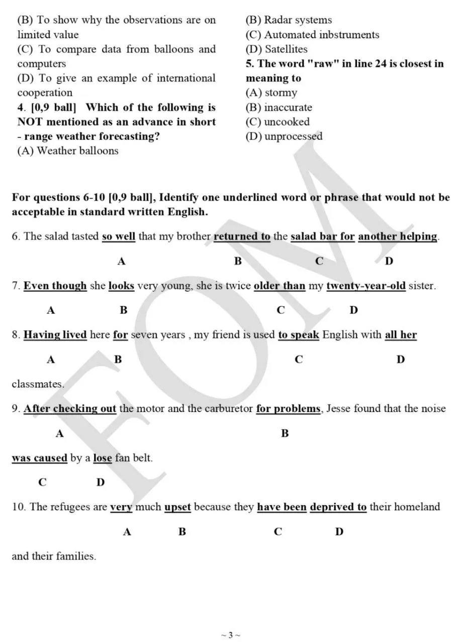 Xalqaro ingliz tili olimpiadasiga saralashning hududiy bosqich test topshiriqlari e’lon qilindi