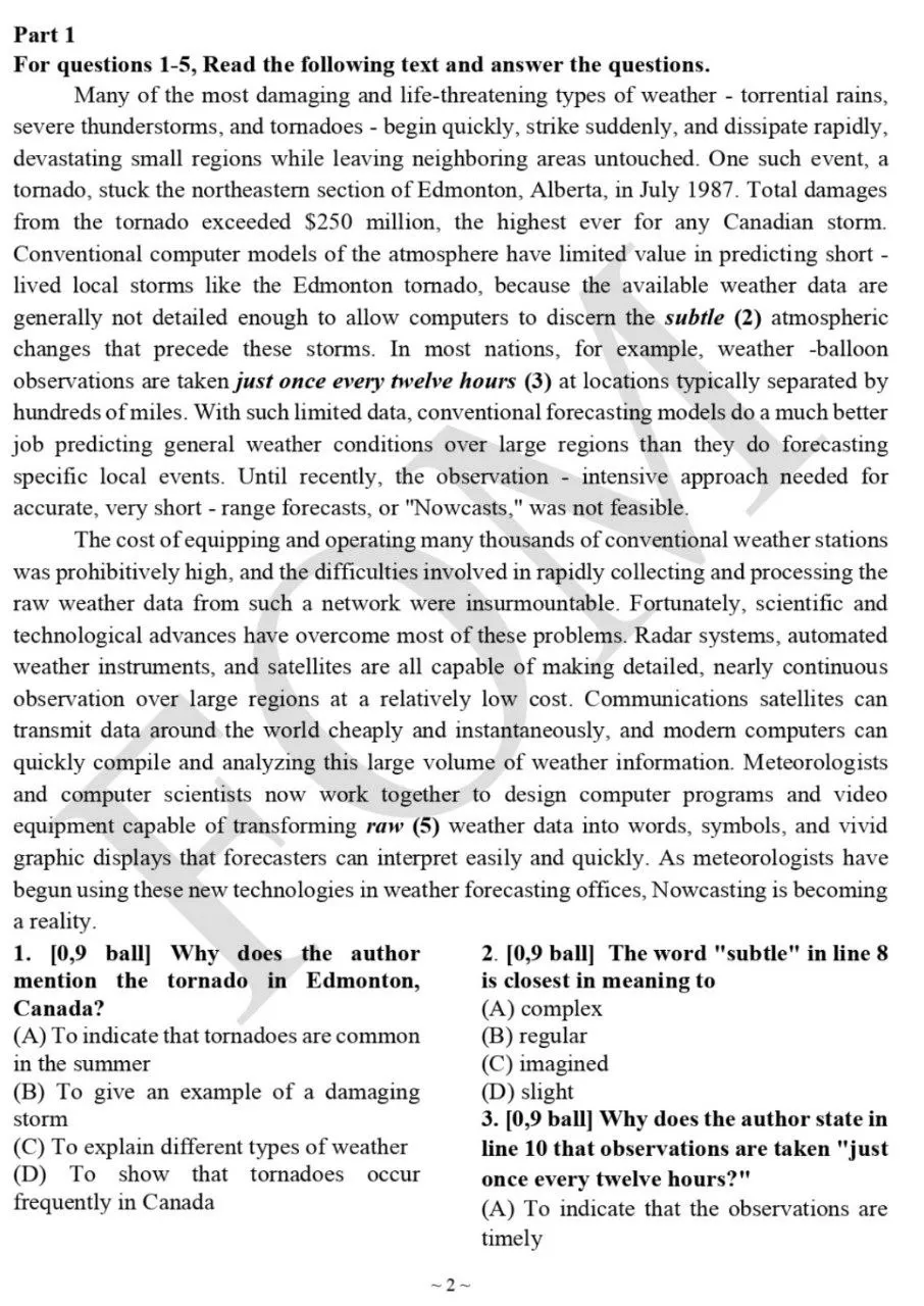 Xalqaro ingliz tili olimpiadasiga saralashning hududiy bosqich test topshiriqlari e’lon qilindi