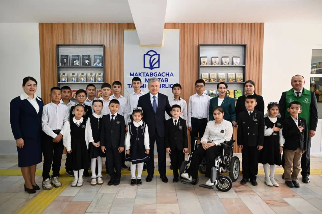 Prezident Surxondaryodagi maktab va o‘quv markazi faoliyati bilan tanishdi