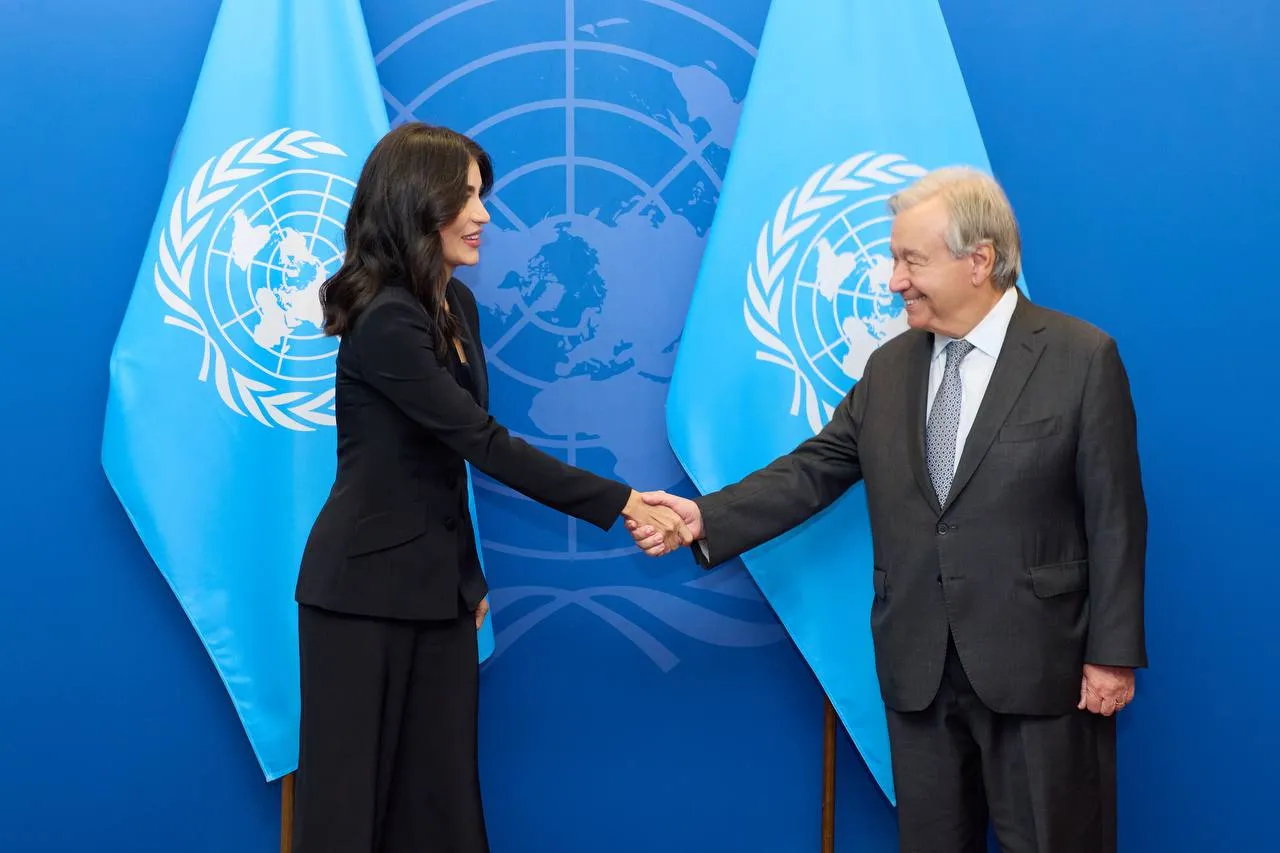 Saida Mirziyoyeva BMT Bosh kotibi Antoniu Guterrish bilan uchrashdi