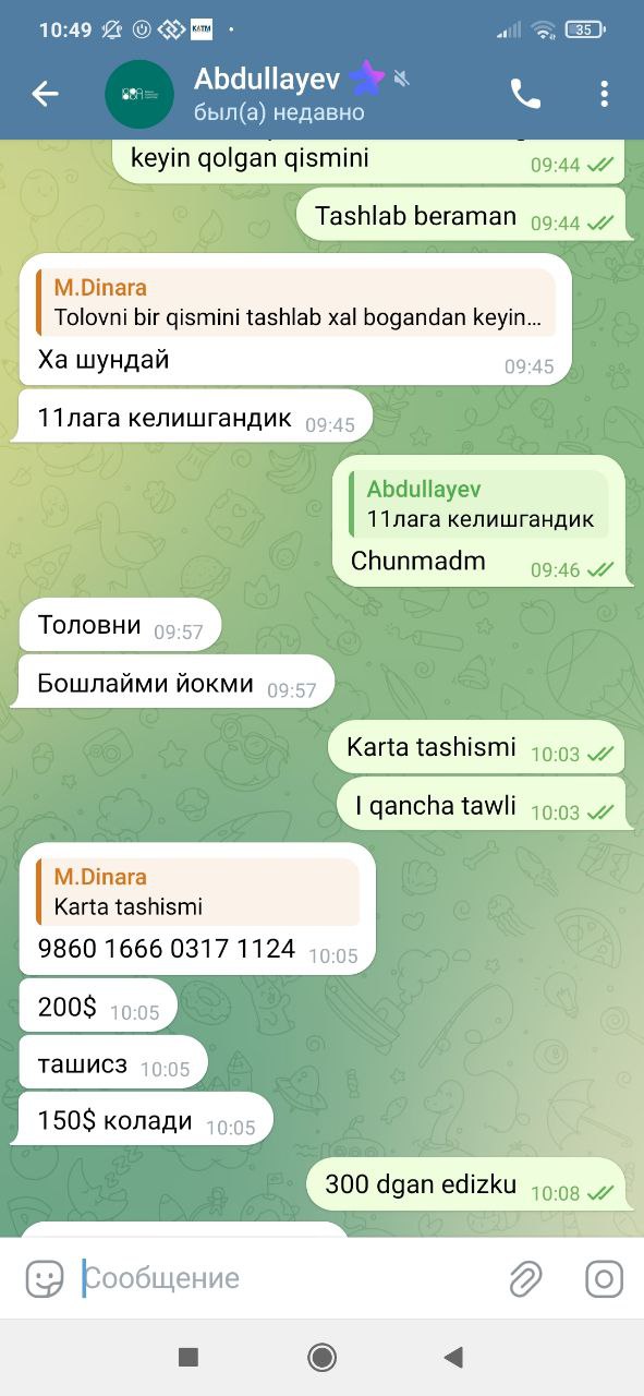 “Agentlik xodimiman”: milliy va attestatsiya sertifikatlarini olib berishni va'da qilayotgan firibgarlar paydo bo‘lgan