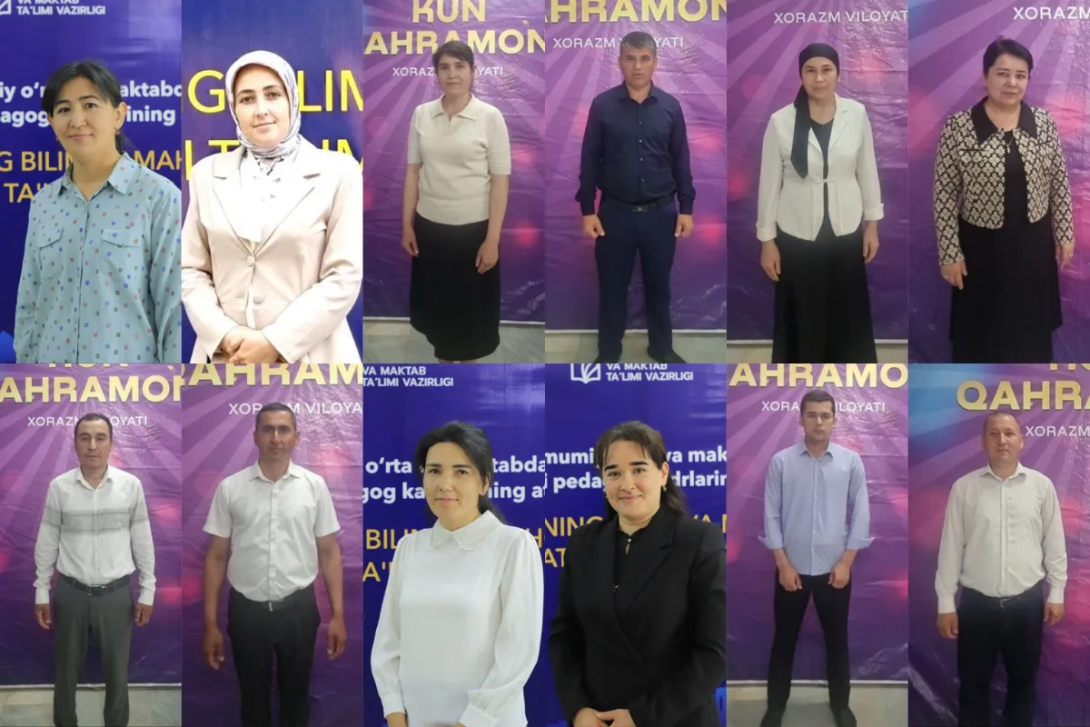 29-aprel kuni o‘tkazilgan attestatsiyada yuqori natija ko‘rsatgan o‘qituvchilar ro‘yxati e’lon qilindi
