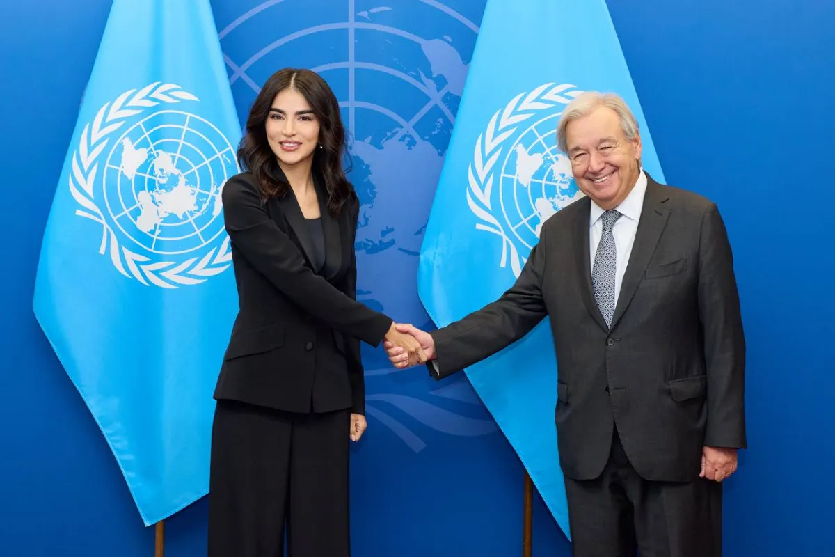 Saida Mirziyoyeva BMT Bosh kotibi Antoniu Guterrish bilan uchrashdi
