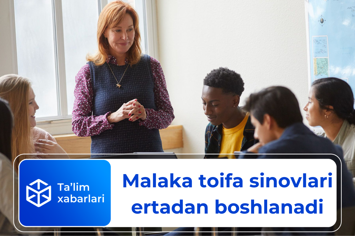 Malaka toifa sinovlari ertadan boshlanadi