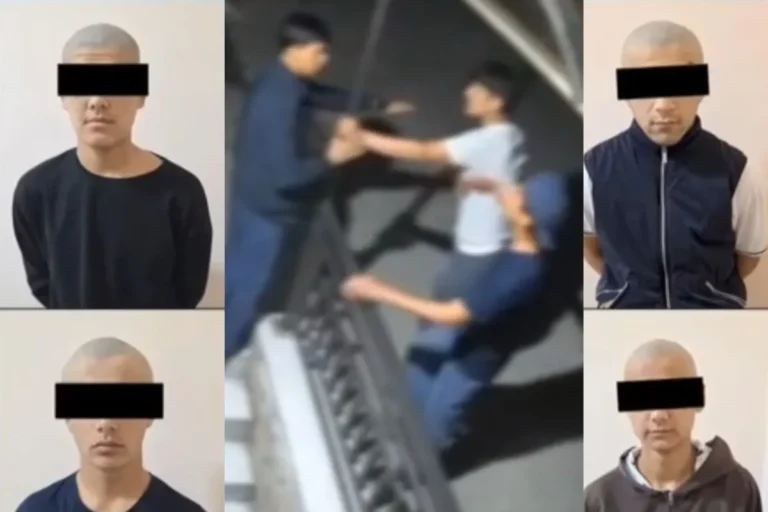 Jizzaxda spirtli ichimlik ta’siridagi bir guruh maktab o‘quvchilari bezorilik sodir etib, qamaldi (video)