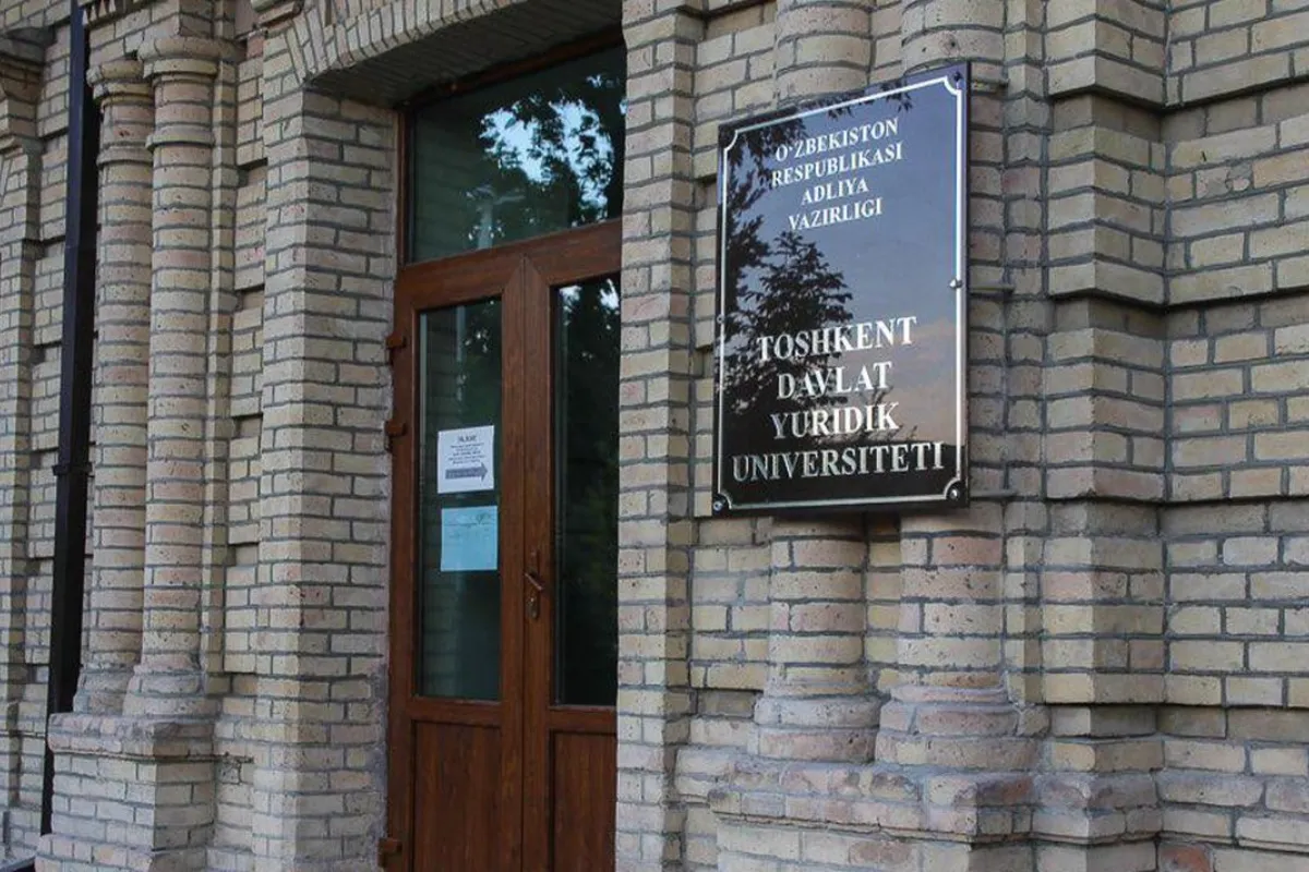 Toshkent davlat yuridik universitetida 25 ta vakant lavozim uchun tanlov e’lon qilindi