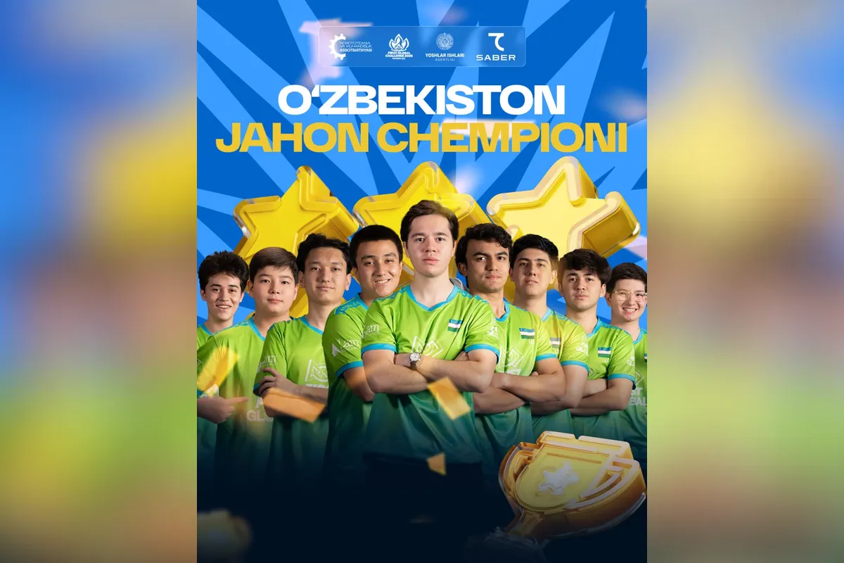 Oʻzbekiston robototexnika boʻyicha jahon chempioni boʻldi