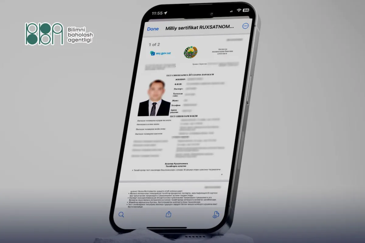 Milliy sertifikat imtihonlariga ro‘yxatdan o‘tish nega tez yopilmoqda? Agentlik munosabati