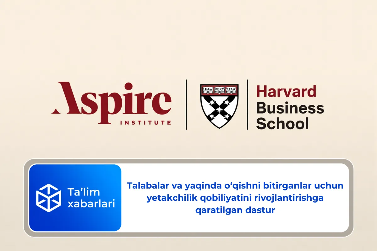 Talabalar va yaqinda o‘qishni bitirganlar uchun yetakchilik qobiliyatini rivojlantirishga qaratilgan dastur