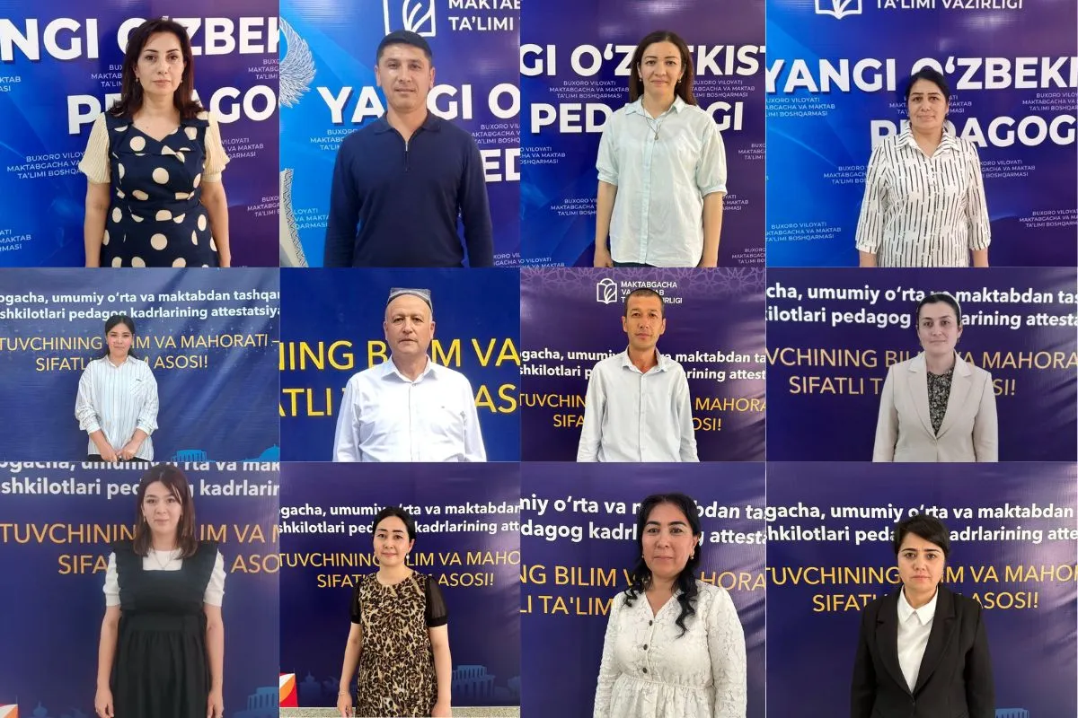 30-aprel kuni bo‘lib o‘tgan attestatsiyada yuqori natijaga erishgan o‘qituvchilar ro‘yxati e’lon qilindi