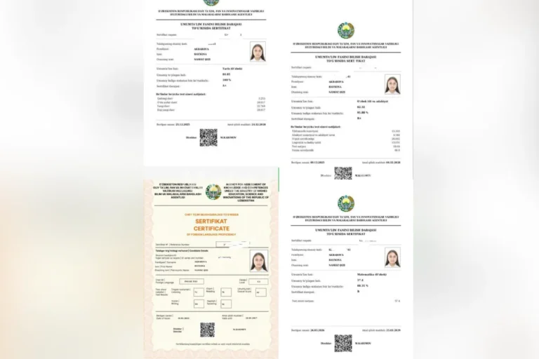 “Vaqtni miqdorga emas, balki sifatga yoʻnaltirdim”: Surxondaryoda yana bir oʻquvchi qiz muddatidan oldin 189 ballga ega boʻldi