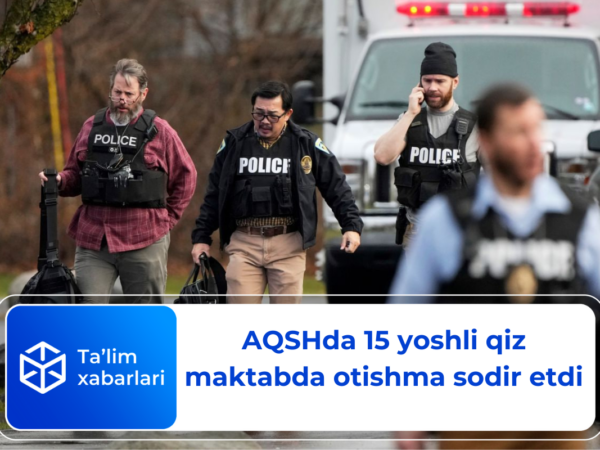 AQSHda 15 yoshli qiz maktabda otishma sodir etdi