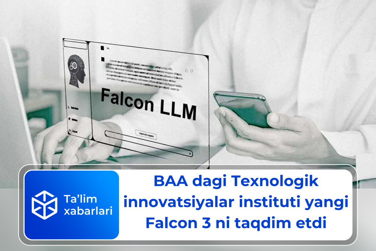 BAA dagi Texnologik innovatsiyalar instituti yangi Falcon 3 ni taqdim etdi